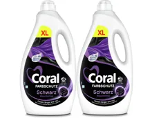 Coral Flüssig-Waschmittel Black 2x50 Waschgänge