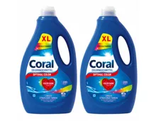 Coral Flüssig-Waschmittel Color 2x50 Waschgänge