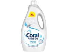 Coral Flüssig-Waschmittel Optimal Weiss 50 Waschgänge