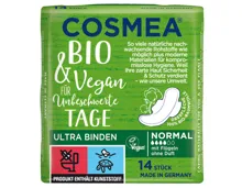 Cosmea Bio Ultra Binden mit Flügel 14 Stück