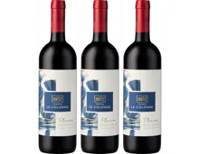 Costa Toscana IGT Plenum Tenuta Le Colonne 3x 75cl (2020) – Rotwein, Italien (0.75l)