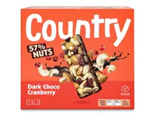 Country Nuts Dark Choco & Cranberry 6x30g