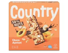 Country Riegel Nuts Aprikose Schoko 6x30g