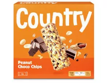 Country Riegel Peanut Choco Chips 6x26g