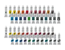 Crelando Ölfarben/Aquarellfarben, 24-tlg.