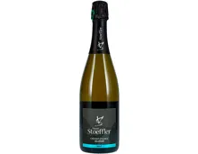 Crémant Crémant d'Alsace AOP Brut Millésimé Vincent Stoeffler (2021) – Schaumwein, Frankreich (0.75l)