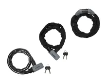 CRIVIT Velo-Kettenschloss/-Panzerkabelschloss