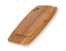 CROFTON® Bambus-Schneidebretter-Set, 2-teilig