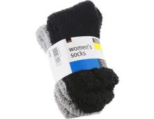 Da-Kuschelsocken one size schwarz 2 Paar