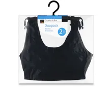 Damen Büstier Duo schwarz S