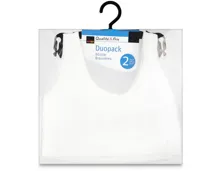 Damen Büstier Duo weiss 100 L