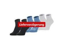 Damen/Herren-Fitness-Socken, 3-teilig, Low Cut