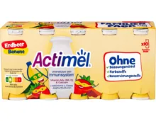 Danone Actimel Joghurtdrink Erdbeere-Banane