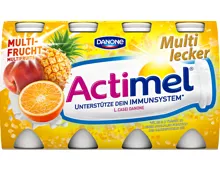 Danone Actimel Joghurtdrink Multifrucht