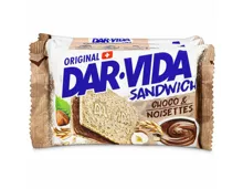 DAR-VIDA Sandw.Choco&Noisettes 3Po 195G