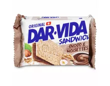 DAR-VIDA Sandw.Choco&Noisettes 3Po 195G