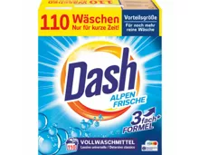 Dash Pulverwaschmittel Alpen Frische 110 Waschgänge