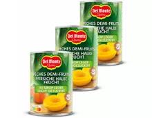 Del Monte Pfirsichhälften 3x235g