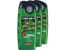 Denim Duschgel Wild 3 x 250 ml