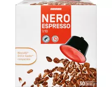 Denner Kaffeekapseln Nero Espresso