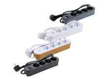 Design Steckdosenleiste mit Schalter