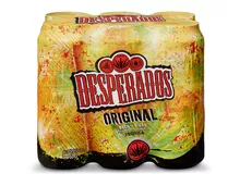Desperados Bier mit Tequila-Aroma, Dosen, 6 x 50 cl