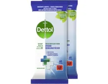 Dettol Desinfektion Reinigungstücher 2 x 60 Tücher