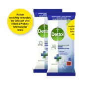Dettol Desinfektion Reinigungstücher