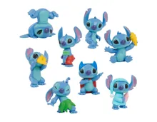 Disney Stitch Stitchs Sammelbox mit 8 Figuren