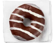 Donut gefüllt mit Schokolade