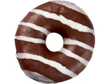 Donut gefüllt mit Schokolade