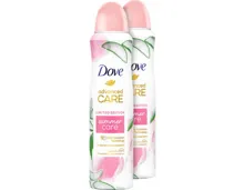 Dove Anti-Transpirant Spray Advanced Care Summer Care 2 x 150 ml