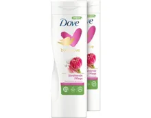 Dove Bodylotion Reiswasser und Lotusblüte 2 x 400 ml