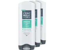 Dove Men+care Pflegedusche Sensitive 3in1 3 x 250 ml