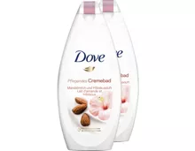 Dove Pflegendes Cremebad Mandelmilch & Hibiskusduft 2 x 750 ml