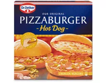 Dr. Oetker Pizzaburger Hot Dog