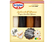 Dr. Oetker Zuckerschrift Glamour