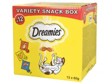 Dreamies Katzensnacks Varietätenbox 12 x 60 g