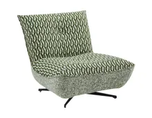 Drehsessel Loki Stoff grün