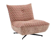 Drehsessel Loki Stoff terracotta