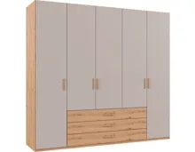 Drehtürenschrank Marcus Dekor kaschmir 225 x 208 x 58 cm