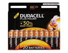 Duracell Batterie Plus Power AA/LR6