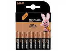 Duracell Batterien Plus AAA/LR03 16 Stück
