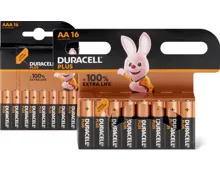 Duracell Plus Batterien AA oder AAA