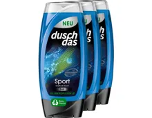 Duschdas Duschgel 3in1 Sport 3 x 225 ml