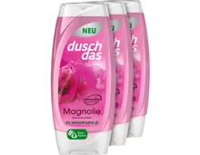 Duschdas Duschgel Magnolie 3 x 225 ml