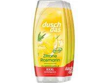 Duschdas Duschgel Zitrone & Rosmarin 3 x 225 ml