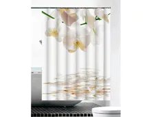 Duschvorhang Weisse Orchidee 180x180cm