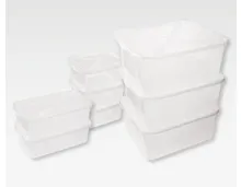 EASY HOME® Klarsichtboxen-Set, 8-teilig