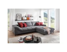 Ecksofa Holiday Stoff anthrazit